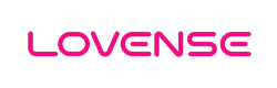 Lovense logo med vit bakgrund