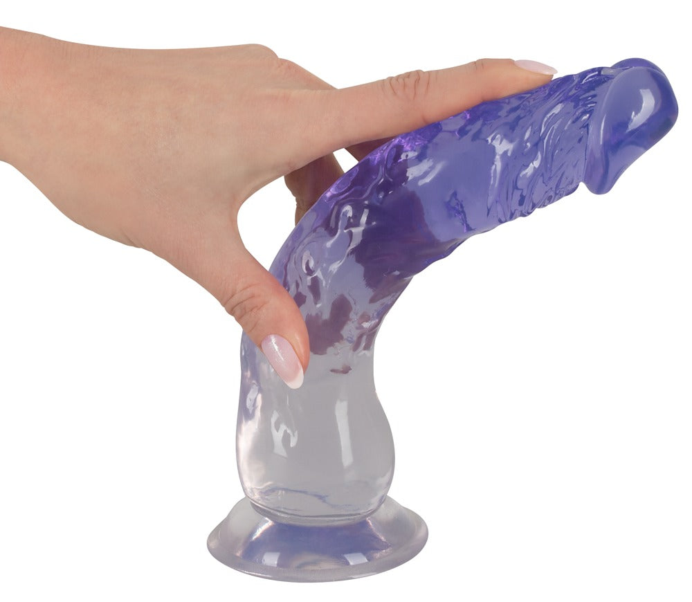 Läpinäkyvä Dildo 22 cm