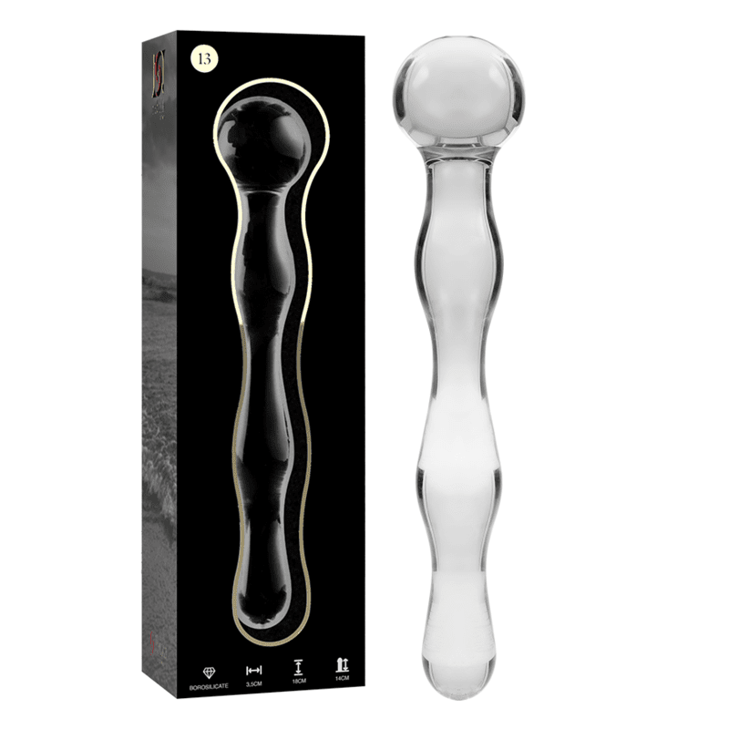 Nebula Series Model 13 Glass Dildo