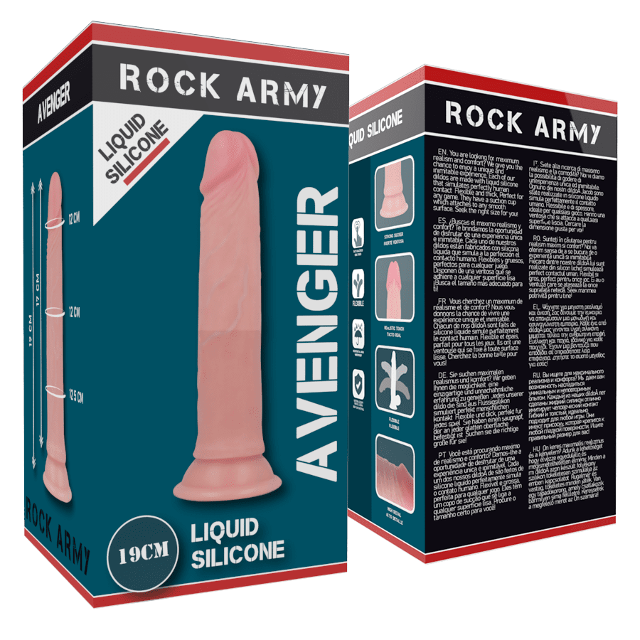 Rockarmy Silicone Dildo 19 cm
