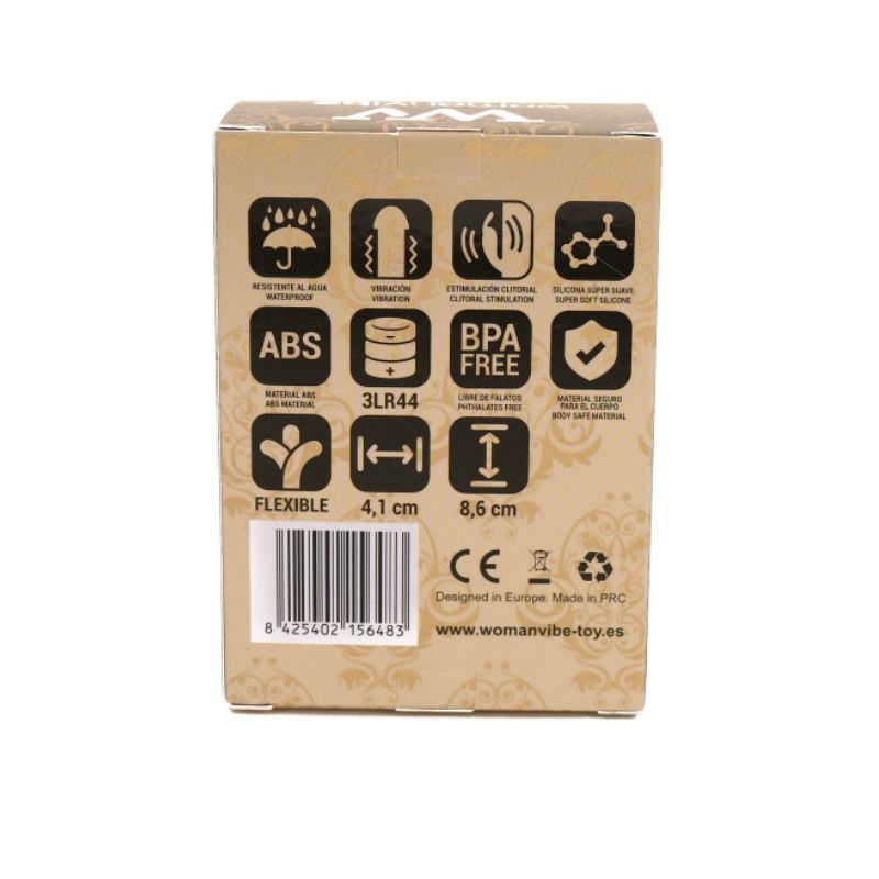 Värähtelevä kukonrengas klitorishanalla