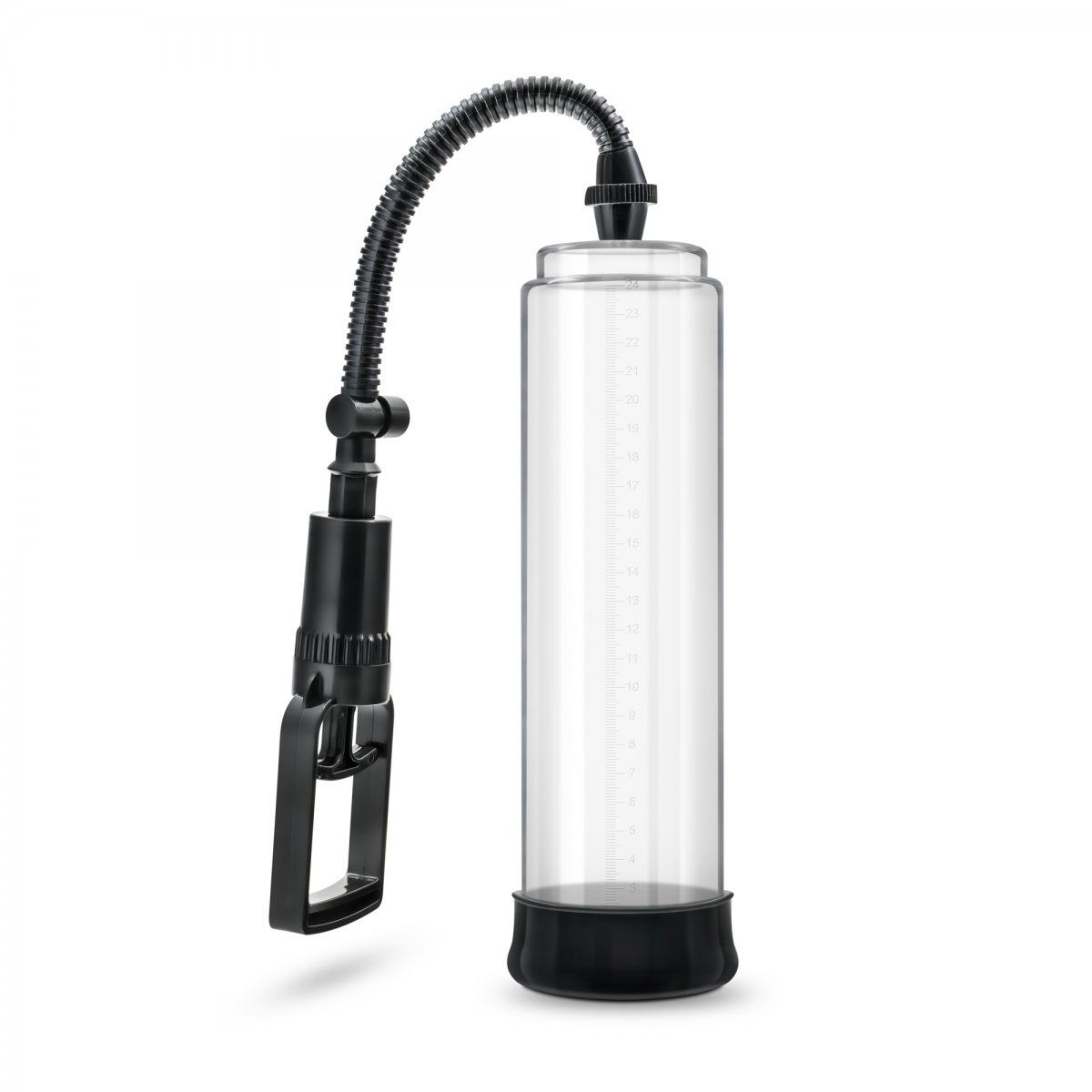 Penispumpe med pumpehåndtag