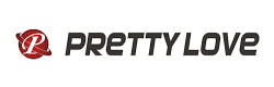 pretty love logo med vit bakgrund
