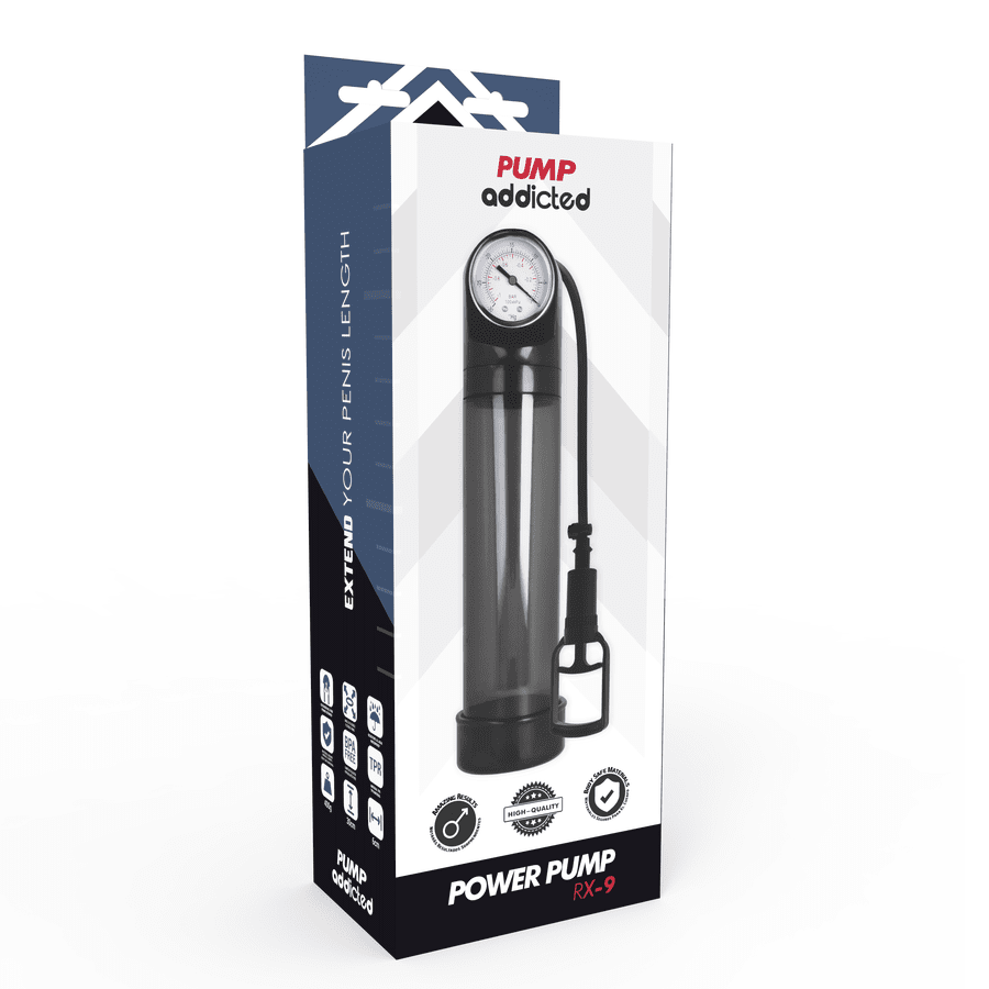 Penispumppu mittarilla