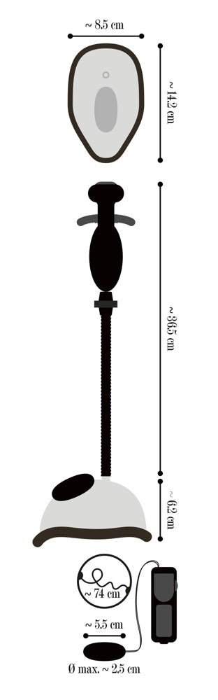 Vaginalpumpe med vibration