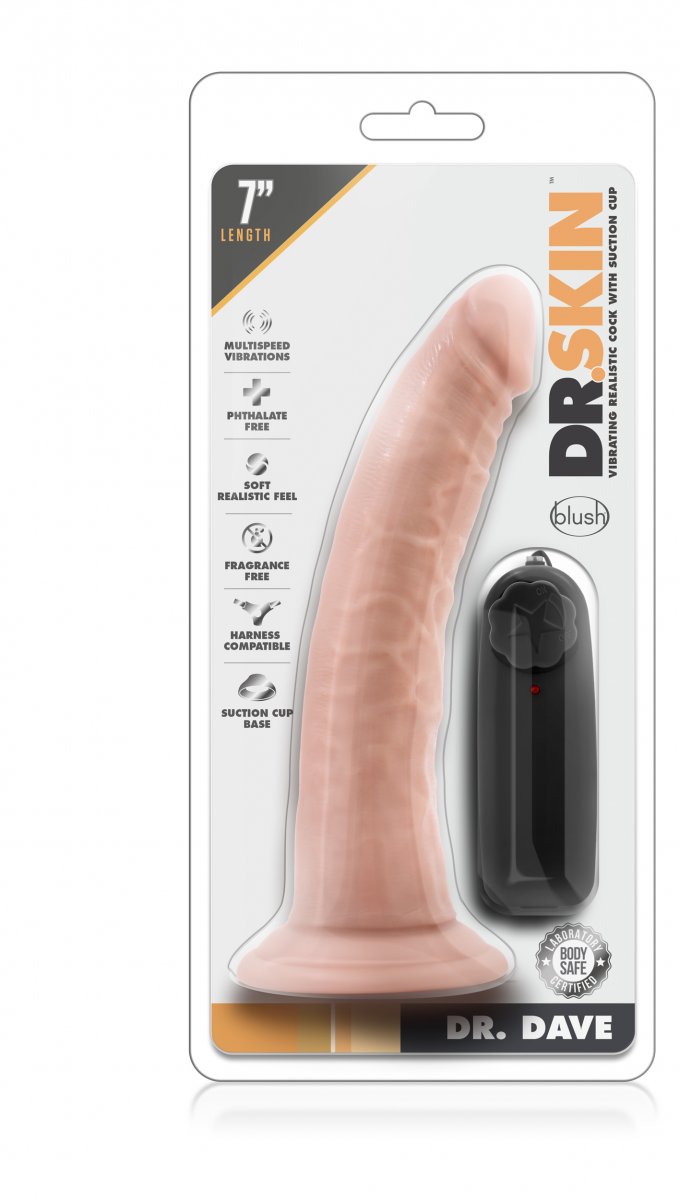 Dr skin Vibro Dildo 17 cm