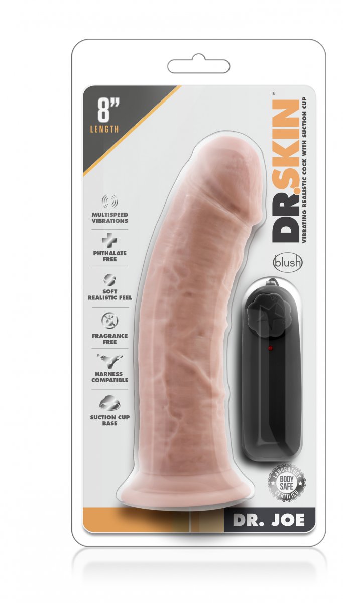 Dr Skin Dildo 19 cm tärinä