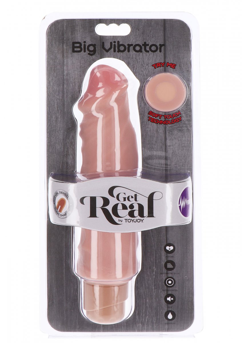 Soft Vibrator Dildo 23 cm