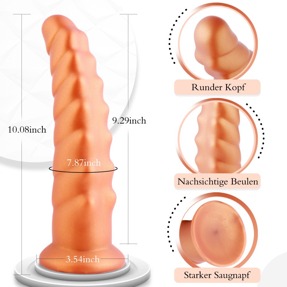 Hismith Orange Dildo 25 cm