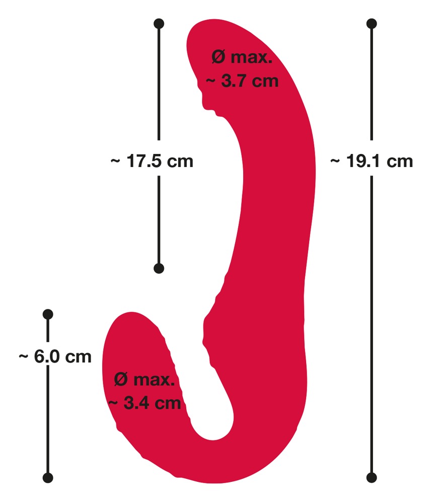 Kauko-ohjattava silikoninen olkaimeton hihna