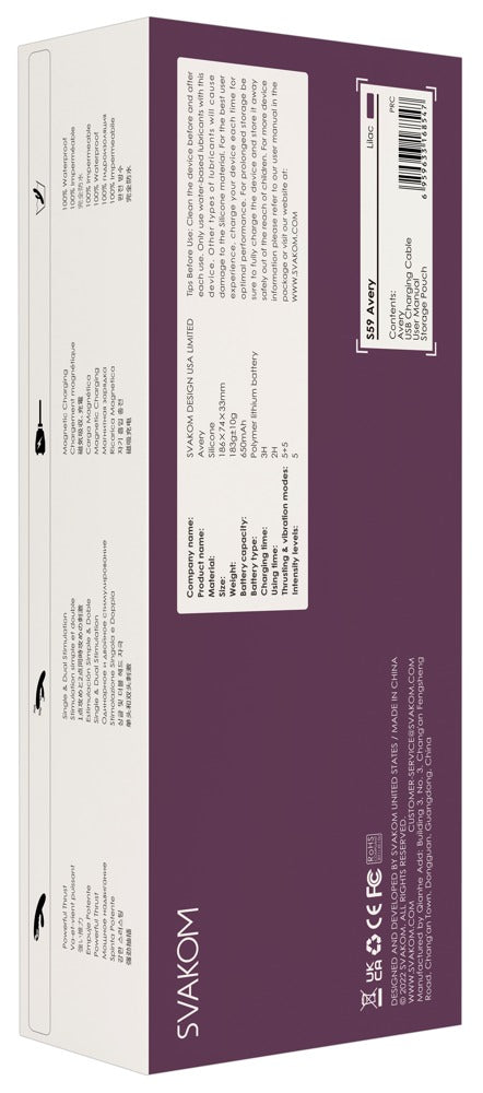 Svakom Avery Rabbit Vibraattori