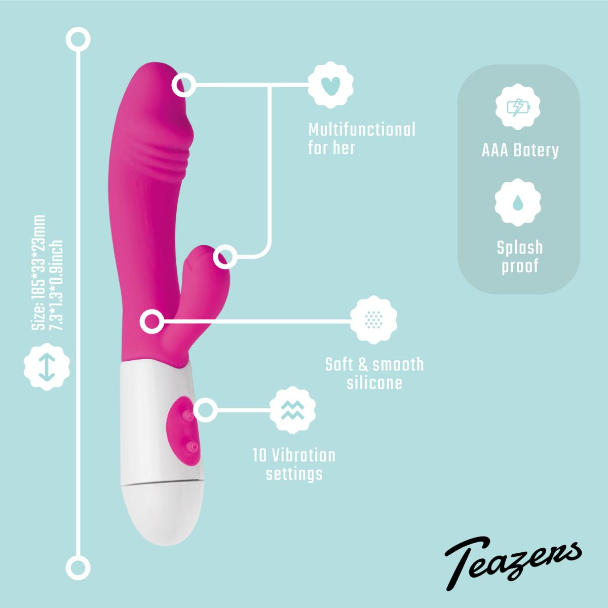 Realistinen Rabbit Vibrator