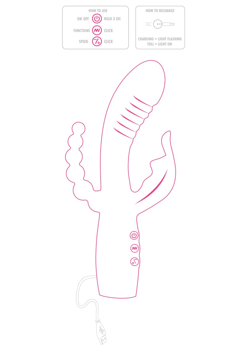 Triple Vibrator Aphrodite