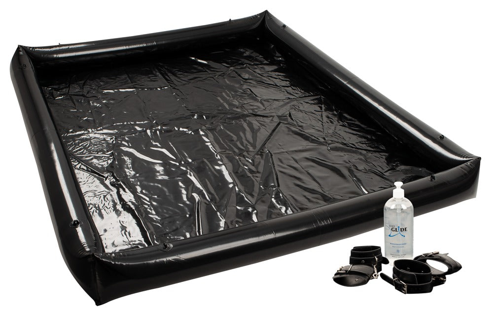 Vinylpladepool med bøjer