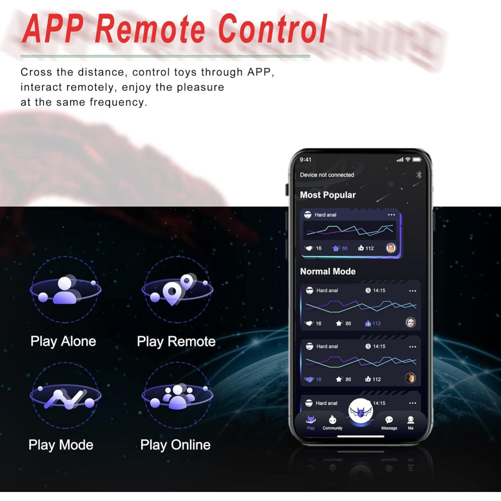 Wildolo App -ohjattu dildo