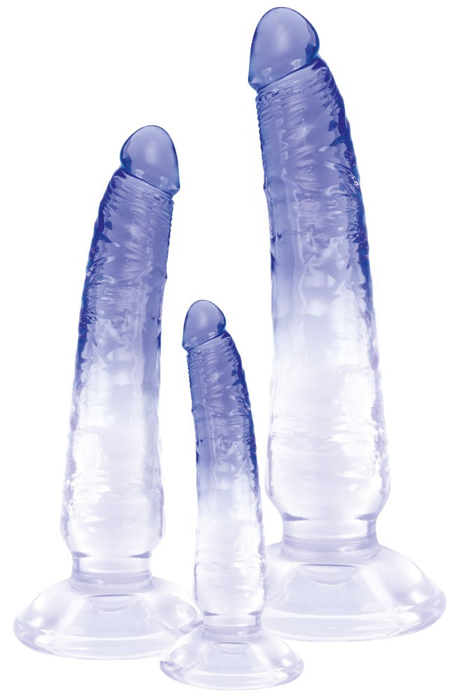 Crystal Clear Dildo Set