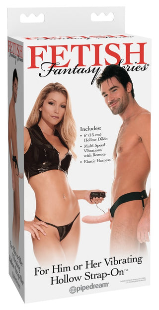 Vibrerande Hollow Strap-On