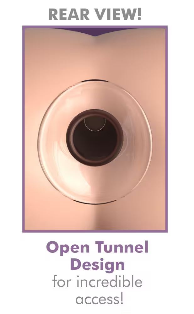 Ihålig analplugg i glas