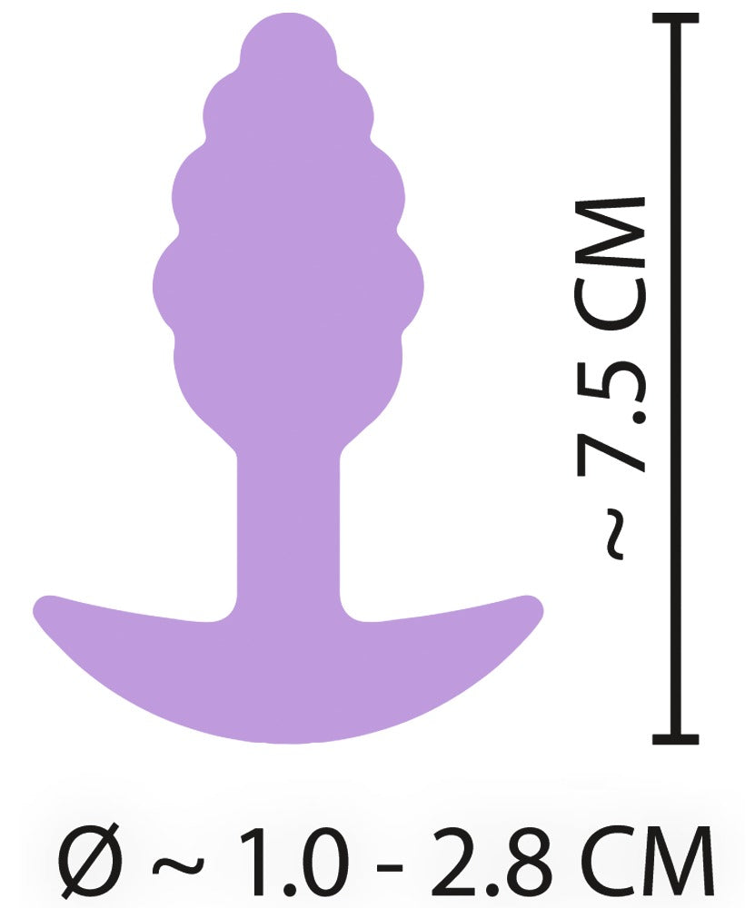 Mini Buttplug 7,5 cm