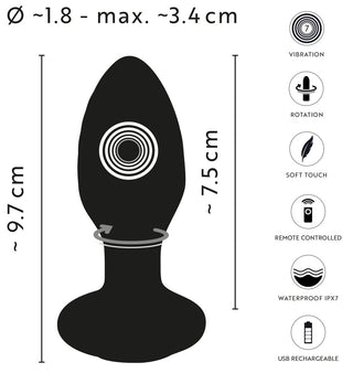 ANOS RC Roterande Buttplug