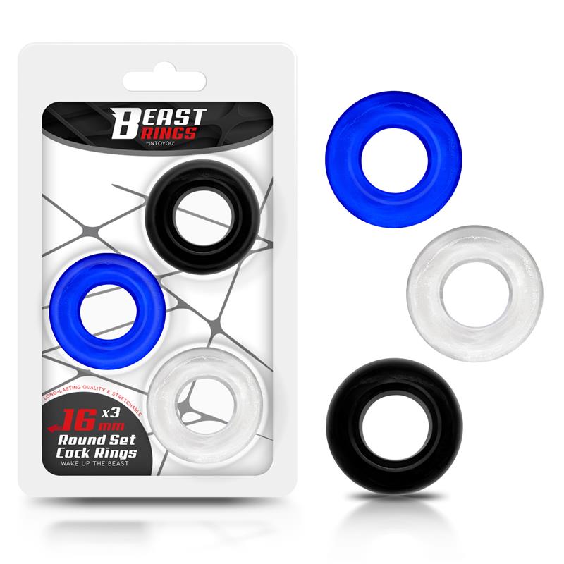 Beast Rings Penisringar 3-pack
