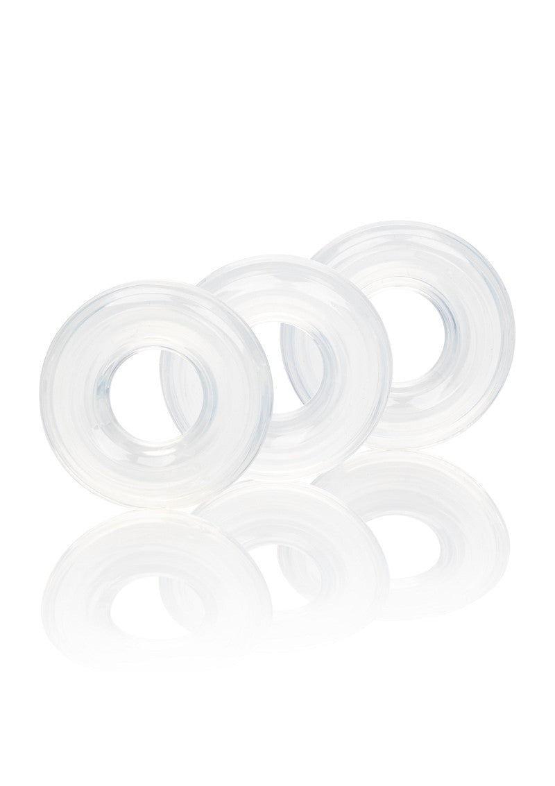 CalExotics Silicone Penis Ring Set