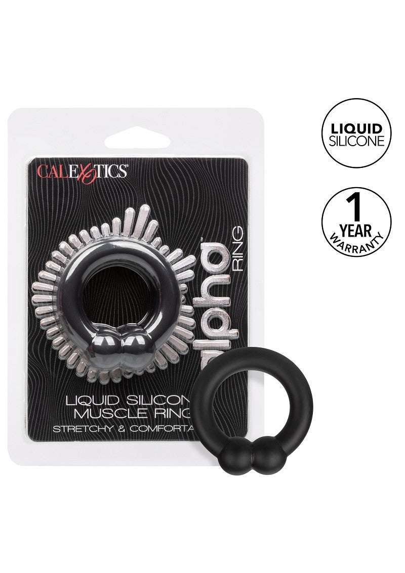 Alpha Liquid Silicone Cock Ring