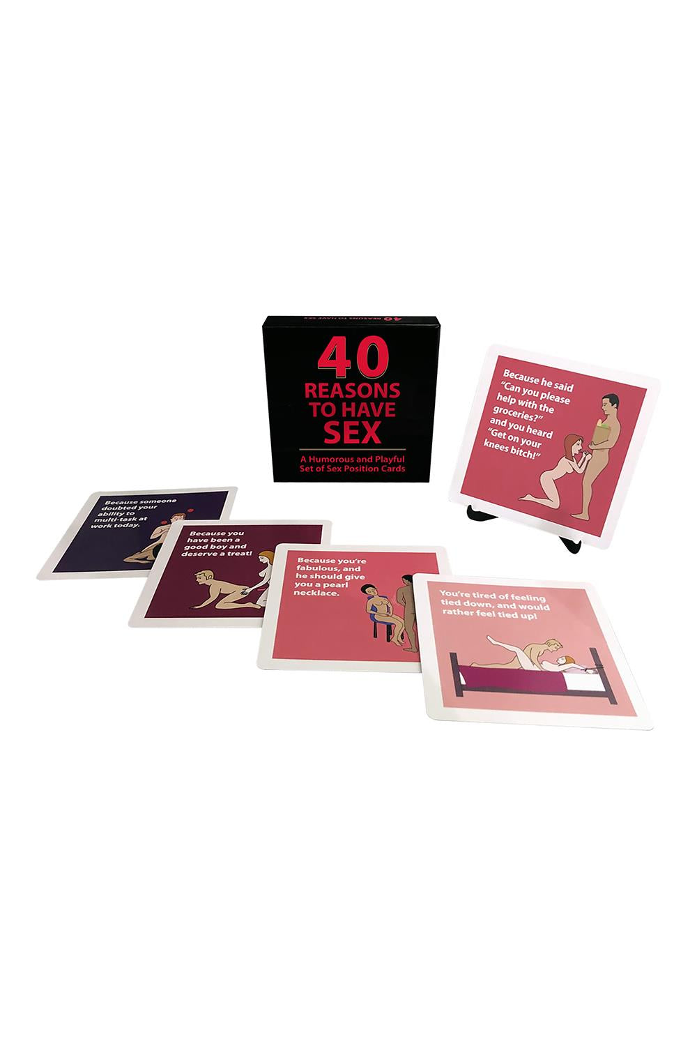 40 Reasons To Have Sex – Parspel med Humor & Passion