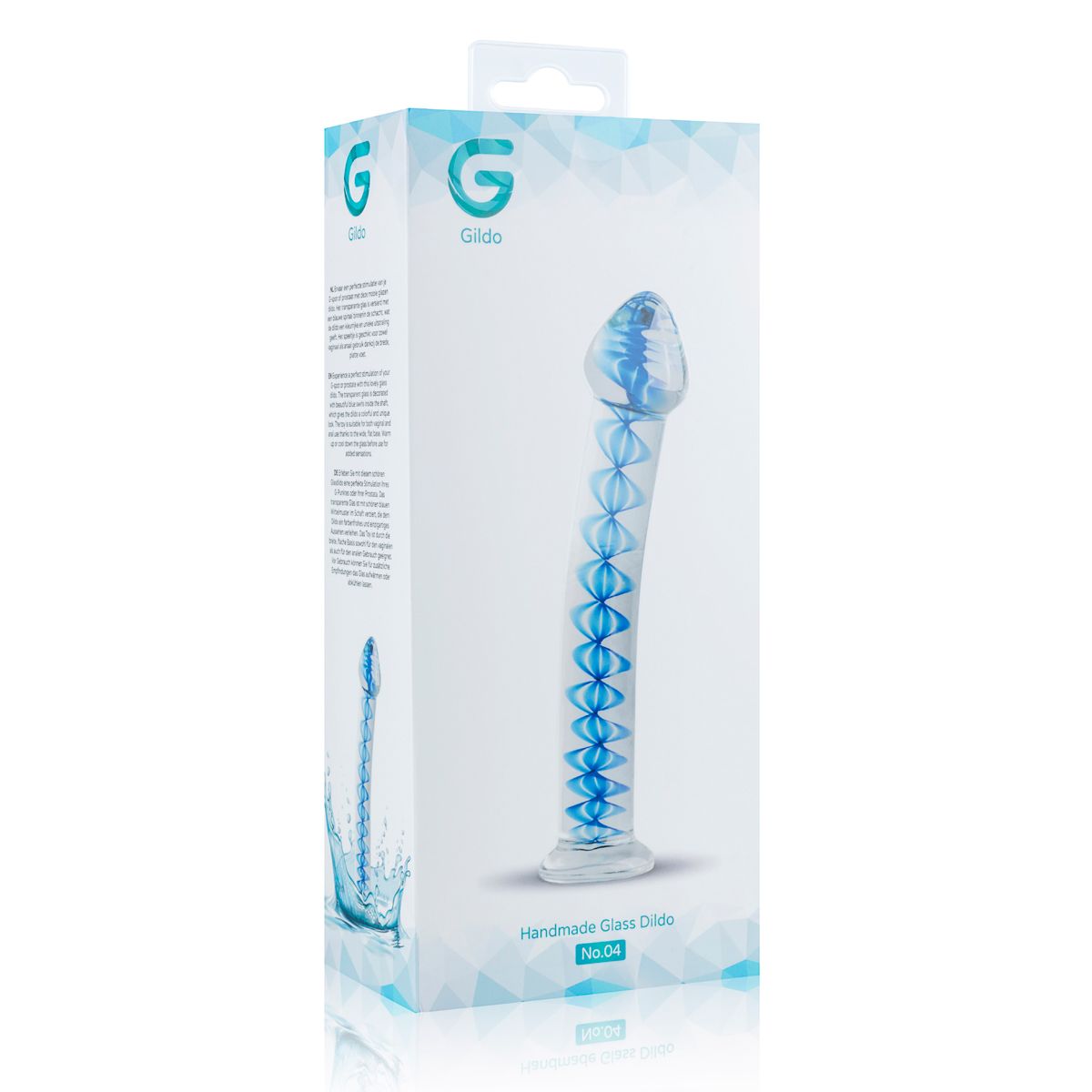 Elegant Glasdildo för G-punkt & Prostata
