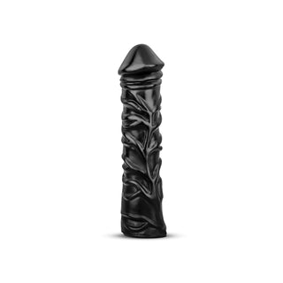 All Black Realistic XXL Dildo 33 cm