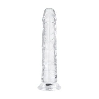 Jelly Dildo 18 cm – Transparent & Flexibel