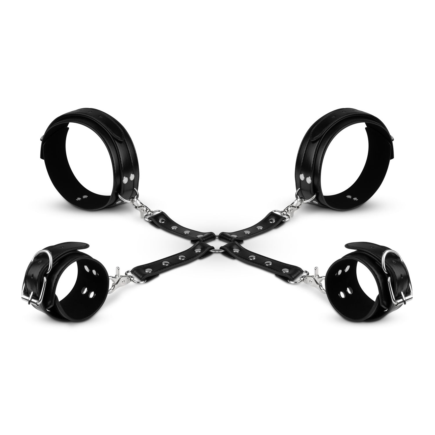 Bedroom Fantasies – Cuffs & Hogtie Set Svart