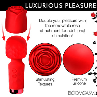 Mini Wand Vibrator i Rosdesign – Bloomgasm