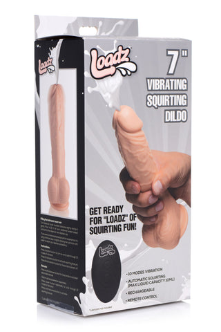 Loadz Squirting Dildo – Fjärrstyrd och uppladdningsbar