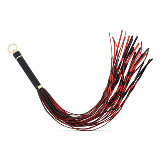 Fetish Collection – Röd & Svart Flogger 64 cm