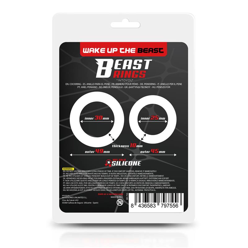 Beast Rings Premium Dubbel Penisring