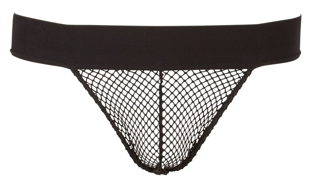 Black Mesh Jockstrap
