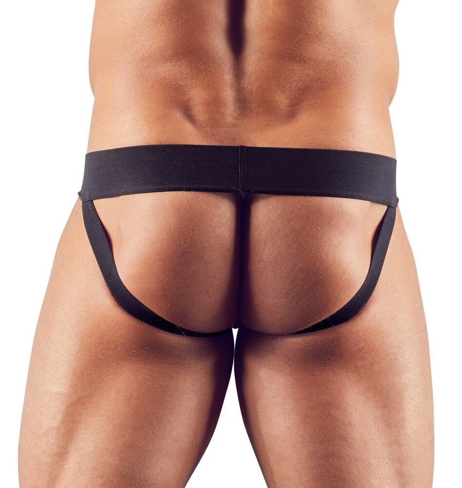 Black Mesh Jockstrap