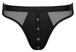 Svenjoyment Herrstring med nät & tryckknappar