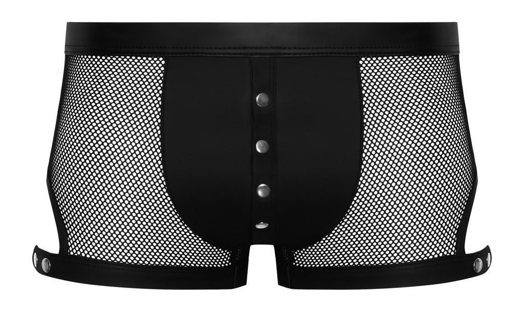 Men's Boxers in Black Mesh