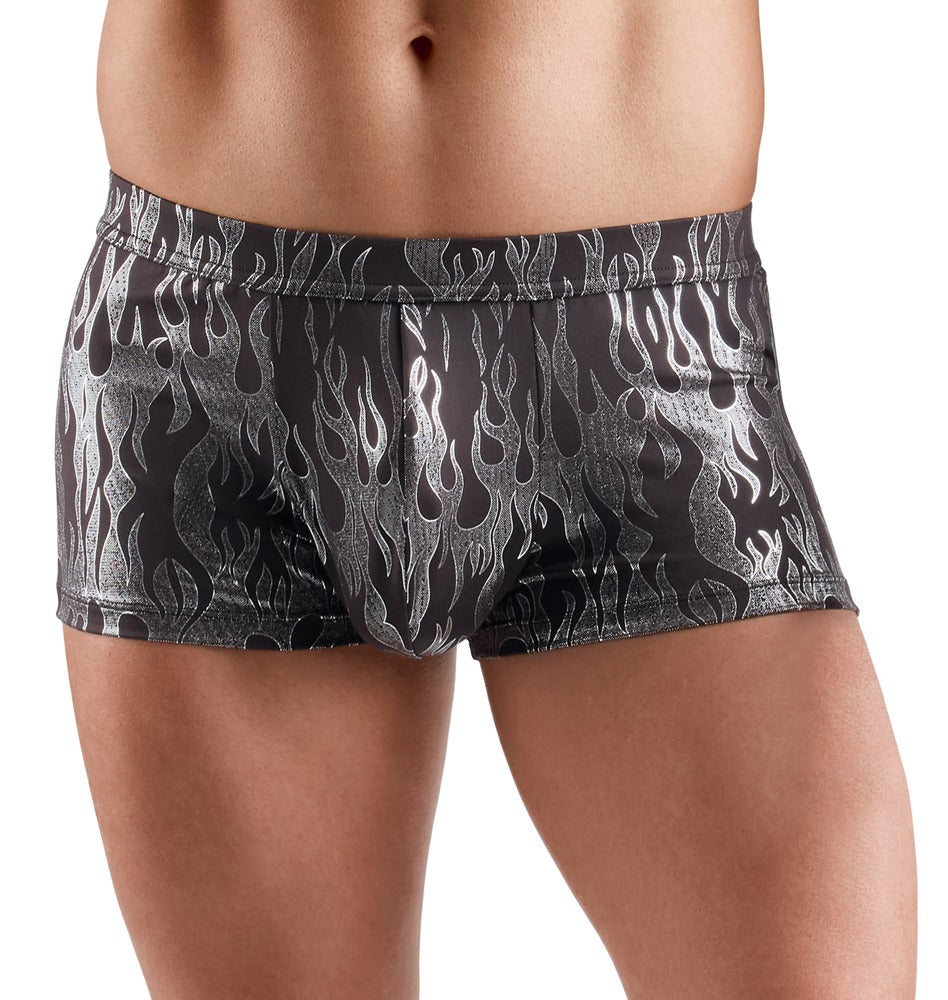 Metallic Boxer Shorts – Svart/Silver