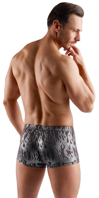 Metallic Boxer Shorts – Svart/Silver