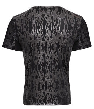 Metallic T-Shirt – Svart/Silver