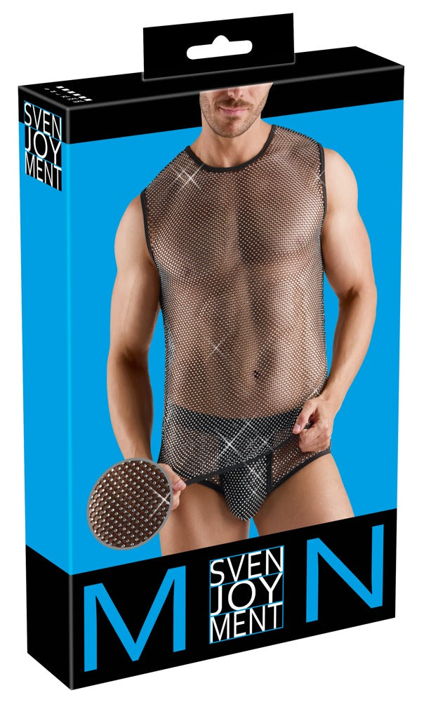 Svenjoyment Nätlinne med Strass