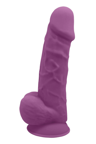 Real Love Dildo 8.5” Lila – Dubbel Densitet
