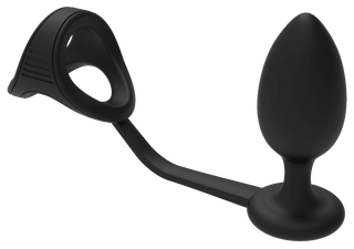Cockstrap Med Buttplug
