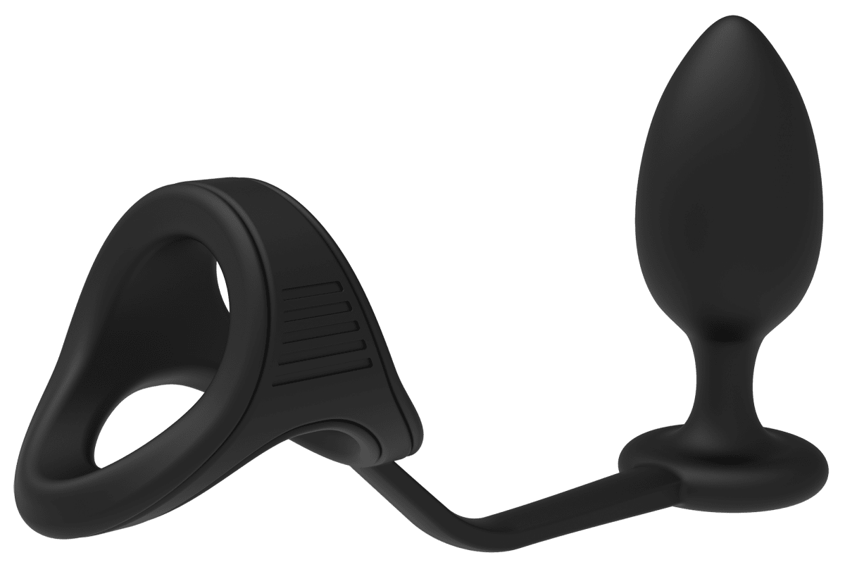 Cockstrap With Buttplug