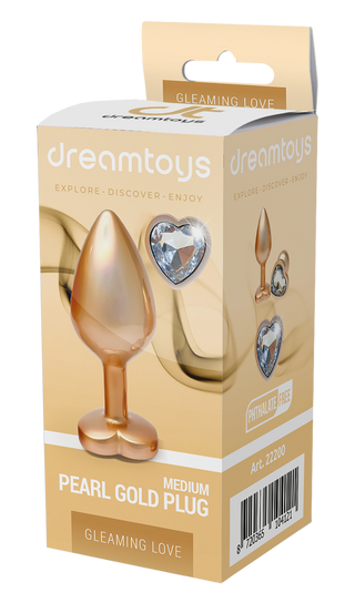 Pearl Plug Gold – Medium