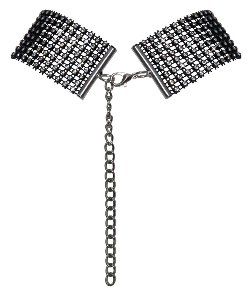 Cottelli Glittrig Choker Svart