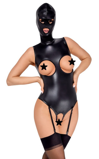 Fetish Body med Mask & Strumpeband
